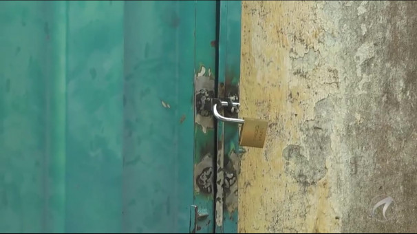 Cadeados foram quebrados 