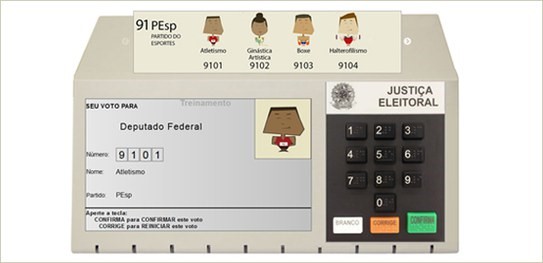 Eleitor tem colinha e simulador de votação para as Eleições 2018