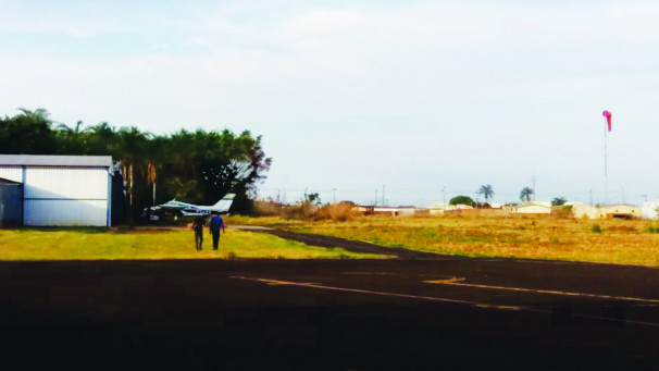 Manutenção é viabilizada nas áreas do aeroporto