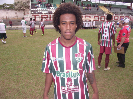 O atacante Marcelinho é o artilheiro do Fluminense na competição, com dois gols ** Gazeta do Triângulo 