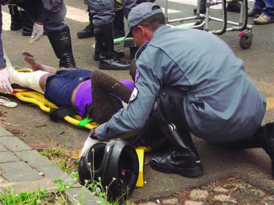 Mais de 900 acidentes de trânsito foram contabilizados pelos bombeiros em 2017