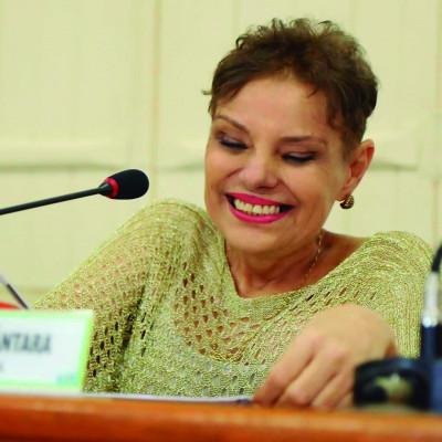 Vereadora Virgínia Alcântara se tornou símbolo de luta contra o câncer de mama **Arquivo