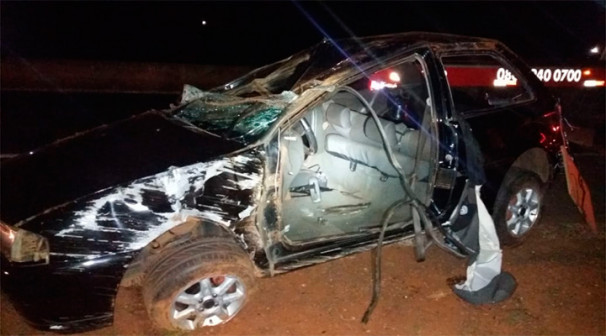 Ocorrência foi registrada no começo da madrugada de ontem ** Divulgação 