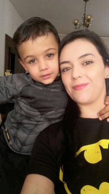 Isabella Cassiano Borela com seu primo Mateus Cassiano Moura filho de Welinton Moura da Silva e Karen Soares Cassiano Moura  aniversariantes do dia 14 