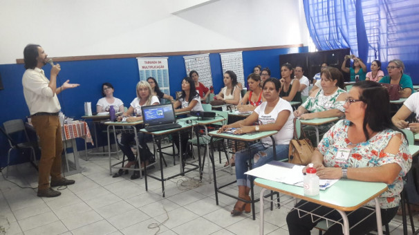 Dezenas de profissionais participam das atividades
