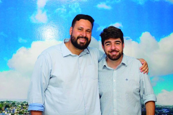 Deputado federal Zé Vitor e Raul Belém, deputado federal