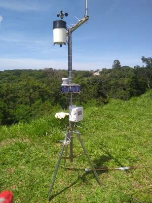 Estação Meteorológica está na sede da secretaria de Meio Ambiente