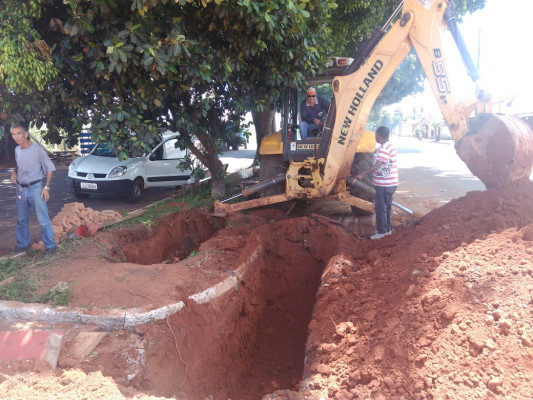 Obras visam diminuir problemas causados após as chuvas