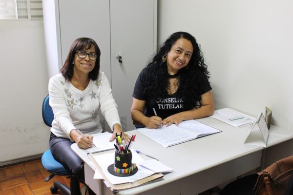 Conselheiras Tutelares: Maria Isabel Nonato e Vera Lúcia Arruda