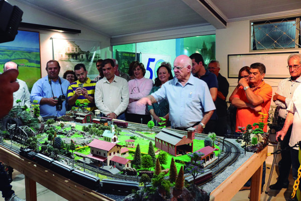 Espaço Cultural Helena Ferreira inaugurou maquete de Pátio Ferroviário