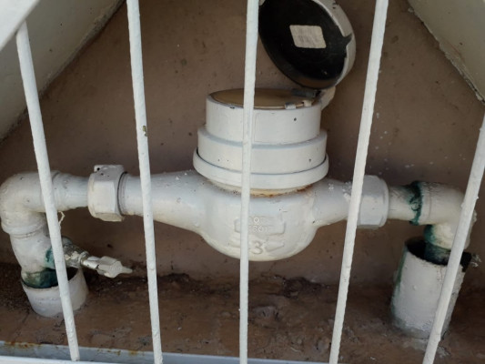 No ano de 2018 mil moradores providenciaram a instalação do hidrômetro