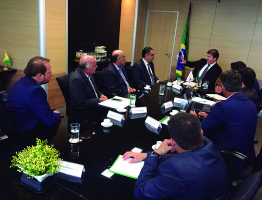 Lafayette de Andrada busca apoio do Ministério do Desenvolvimento para Parque Linear