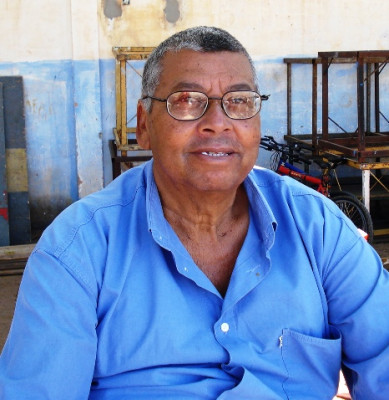 Celino Landa, um dos homenageados pela organização