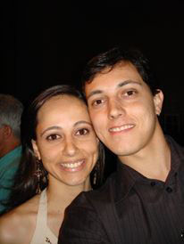 Flávio Sérgio Marques -(Fisioterapeuta) que aniversariou no último dia 08 com sua irmã Cíntia Marques Alves (Psicóloga) aniversariante do dia 17