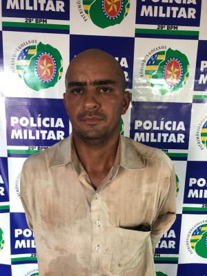 Tarcísio estava foragido há 10 anos, segundo a polícia  ** PMGO 