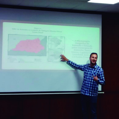 -Estudante esteve entre vários professores e profissionais da América Latina 