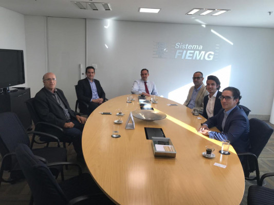 Prefeito de Araguari se reúne com o presidente da FIEMG em Belo Horizonte 