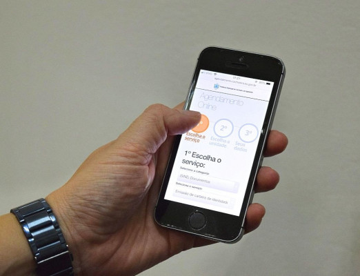 Em Araguari, agendamento passou a ser online desde o mês de maio ** Divulgação 