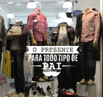 Muitos filhos aproveitam este sábado para fazer compras a fim de presentear seus pais  