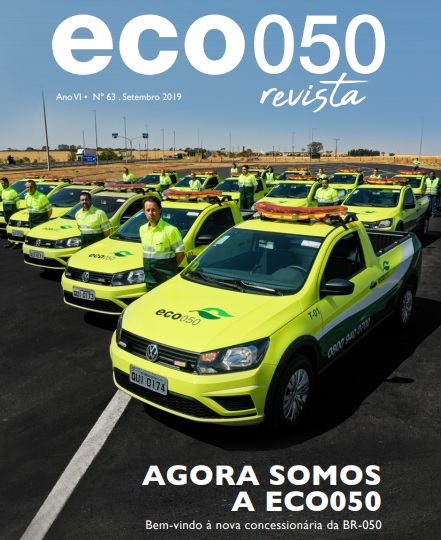 Nova administração da rodovia é destacada em revista da concessionária ** Divulgação