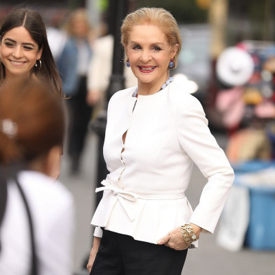 Estilista Carolina Herrera pelas lentes do fotógrafo uberlandense Leo Faria durante esta Semana de Moda de Nova York