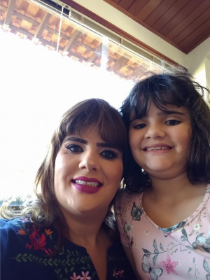 Isabella Rodrigues da Cunha Costa aniversariou dia 19 com sua mãe Patricia Mazão Rodrigues da Cunha