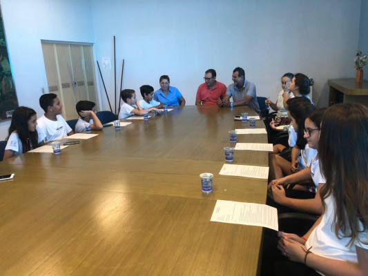 Alunos do Colégio Nacional visitam a Sae para conhecerem mais sobre a ETE – Central