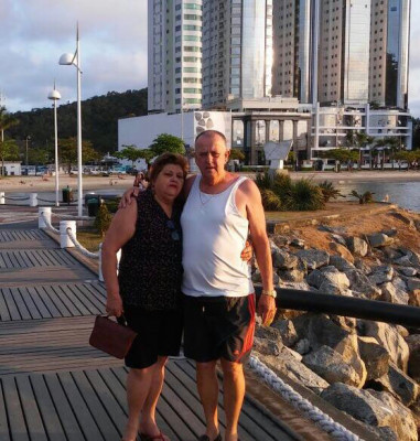 Odete Cruz Junqueira  aniversariante do dia 14, com esposo  Luiz Danilo Junqueira aniversariante do  dia 16