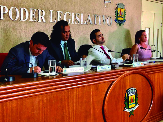 Na oportunidade foram definidos os membros da CLI, que terá como presidente o vereador Dhiosney de Andrade  