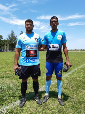 Excelentes goleiros Ramón, do Botafogo, e Pallony, do Novo Horizonte ** Edmar César – Equipe Futebol Ao Vivo 