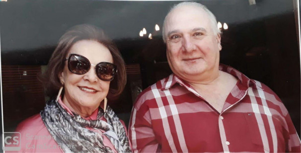 Humberto Gebrim  aniversariante de hoje ao lado da mãe Marilda Gebrim 