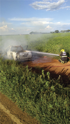 Ocorrência foi registrada próximo ao km 10 da MG-414 sentido Araguari/Amanhece