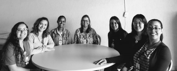 Equipe que desenvolve excelente trabalho no Ceapa em Araguari ** Divulgação 