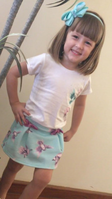 Iamani Freitas Rodrigues, aniversariante deste dia 13, completando 3 aninhos, filha de Marlery Obalhe e Adriano Barbosa Martins Rodrigues