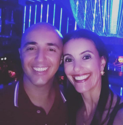 Aleteia Patricia Cardoso, dia 23, ao lado do marido Manfredo