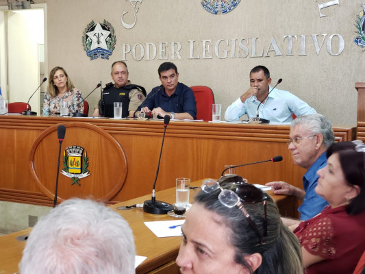 Oito entidades estiveram presentes na audiência da última quinta-feira