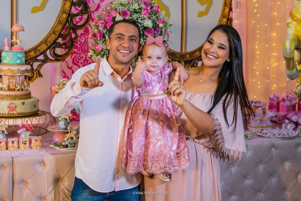 Personal Trainer - Diogo Ferreira e Bruna Cristina Ferreira comemoram na Fábrica dos Sonhos, o primeiro aniversário da pequena e bela Elisa Fernanda Ferreira Créditos: Johnatan Monteiro