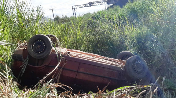 Mais um acidente registrado no trecho Catalão/Araguari ** Divulgação 