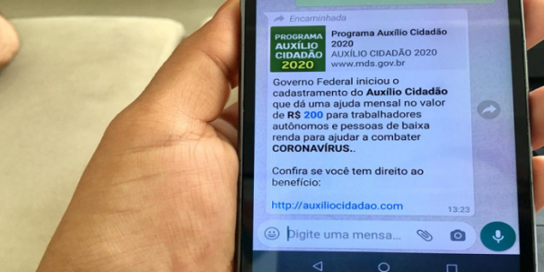 WhatsApp é a principal plataforma para a aplicação de golpes. 
