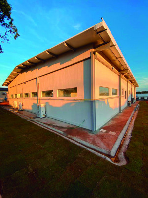 - Construção aconteceu em tempo recorde de 30 dias 