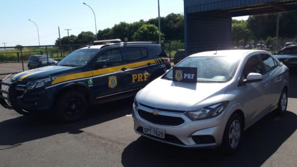 GM/Prisma tinha sido furtado em SP