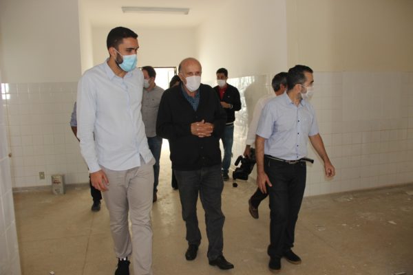 Hospital de Campanha é um dos locais preparados no município para atender as vítimas do novo coronavírus