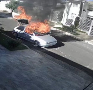 O incêndio ocorreu na tarde desta terça-feira