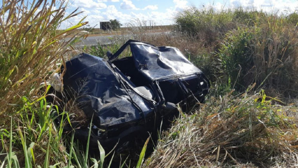 Acidente aconteceu no km 200 da rodovia