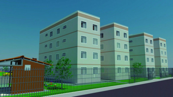 Projeto contempla a construção de dois residenciais em diferentes bairros do município