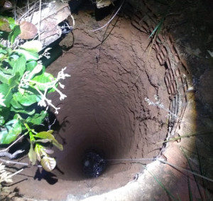 Cisterna tinha cerca de 12 metros de profundidade