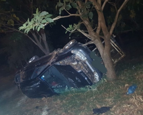 Acidente registrado no km 174 da BR-050