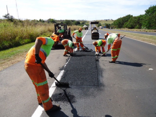 Rodovia recebe melhorias no trecho do município de Araguari