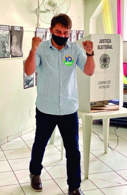 Major Renato, do Republicanos, votou na Sessão 030, localizada no Colégio Nacional