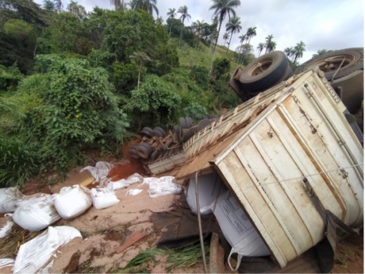 Acidente ocorreu na manhã de ontem, em São Gotardo